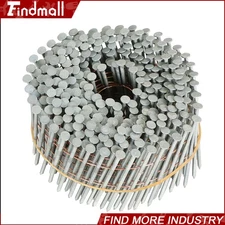 Findmall 3600 Pack 0.092" × 2-1/2" 15 Degree Full Round Head Siding Nails New
