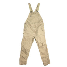 Carhartt Bib Overall Rugged Flex Relaxed Fit Canvas 0R2987-M Dark Khaki 40 x 32