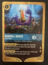 Disney Lorcana Attack Of The Vine Randall Boggs 11/P4 Foil Promo