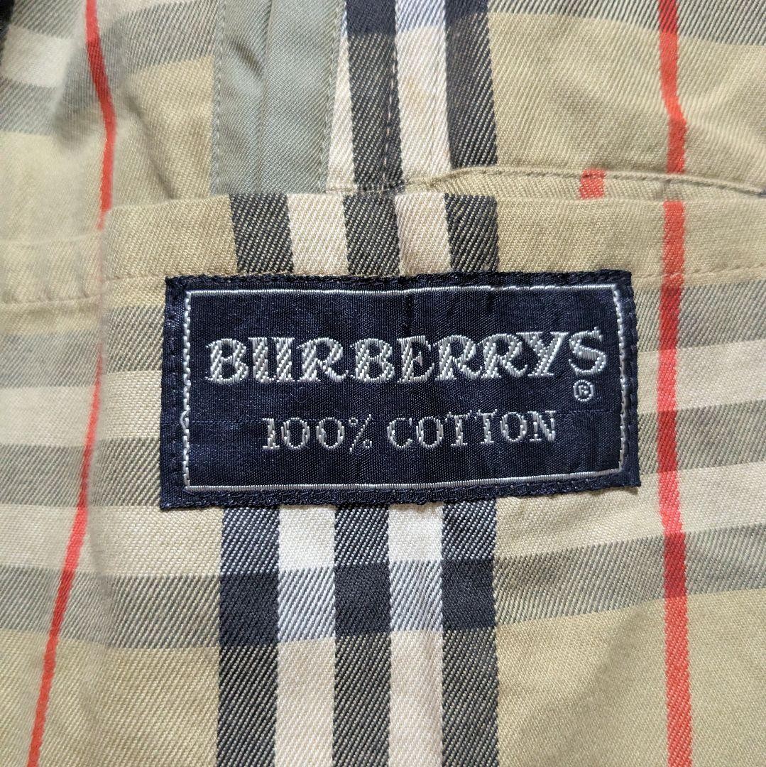 Burberrys Vintage 1983 Balmacaan Coat Made in England Iridescent Khaki Size M thumbnail 14