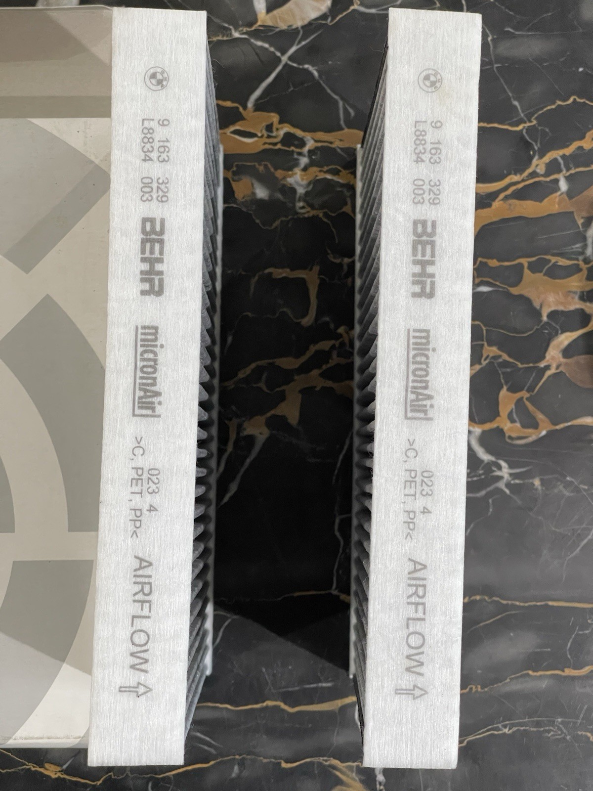 64119272642 OEM Rolls Royce Cabin Air Filter Set (check description for fitment)