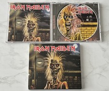 Iron Maiden Self Titled CD 1998 w/Slipcase Sanctuary CK 86207 ENHANCED DISC