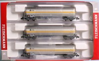 Fleischmann 849102, Spur N, DB VTG Kesselwagen-Set, 3-Tlg., Ep. 4