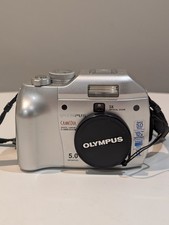 Olympus Digital Camera Camedia C-5000 Zoom 5.0MP Silver Tested