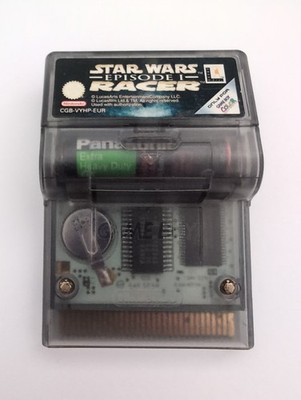 Star Wars Episode I Racer Game Boy Color EUR transparent getestet funktioniert