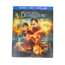 Fantastic Beasts Secrets of Dumbledore Blu-Ray DVD Combo 2022 Fantasy Film