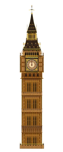 Big Ben London Self Adhesive Sticker Beefeaters King Throne England Decal