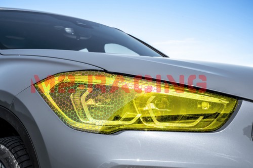 12" Hex Holographic Gloss Headlight Taillight Tint Film Fog Honeycomb Protective - Bild 63 von 86