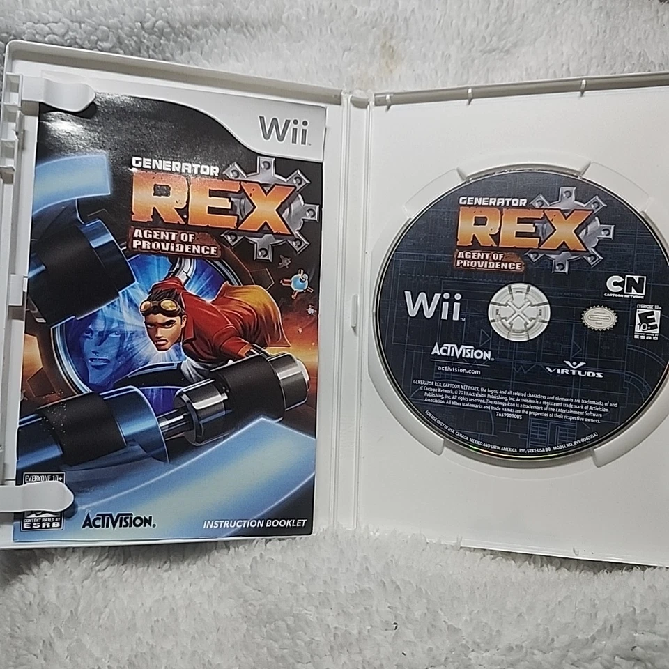 Nintendo Wii Generator Rex Agent Of Providence Video Game Rated E Everyone 10+ - Image 3 of 3