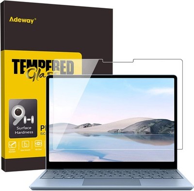 Tempered Glass Screen Protector for Surface Laptop Go 2 12.4 inch 2022, HD Trans