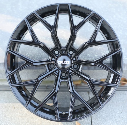 Llantas de aleación CR7 19" negras para furgonetas Opel Vauxhall Vivaro doble minibús 5x118 - Imagen 15 de 16