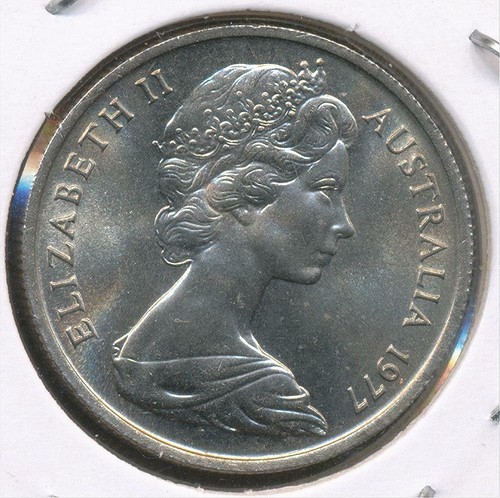 Australia 1977 Five Cents 5c Elizabeth II - Choice Uncirculated - Picture 3 of 3
