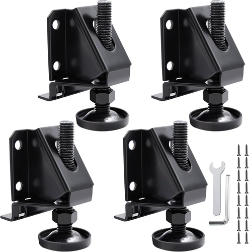 Dkovn 4/8/16 Pack Heavy Duty Leg Leveler, Leveling Feet, Adjustable Furniture Le - Picture 9 of 12