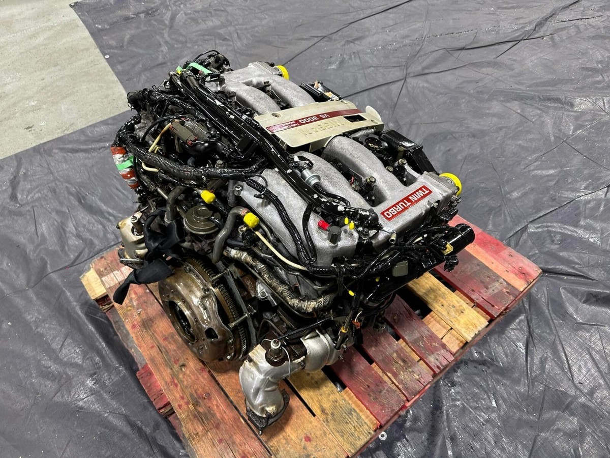 Nissan 300ZX Twin Turbo Engine VG30DETT Z32 VG30 TT Motor | eBay
