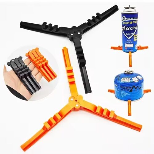 Pair Of Gas Canister Tripod Adapter Stand For Camping Stoves Cookers (x2) - Picture 8 of 12