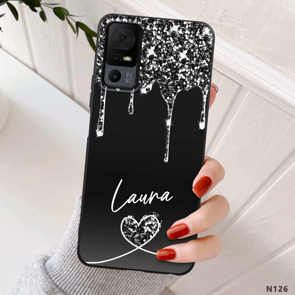 Funda protectora personalizada para teléfono TCL 40 XL 50 SE 505 405 T-Mobile Revvl 6 7 Pro Foto 3 de 4