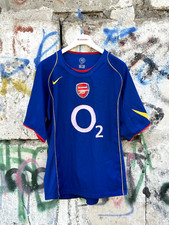 ARSENAL 2004 2005 2006 AWAY FOOTBALL SHIRT SOCCER JERSEY NIKE size M MEN