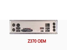 Shield I/O IO Backplate For ASRock Z370 OEM Motherboard