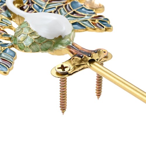 2pcs Peacock Shaped Wall Hooks Rack Hangers Organizer Holder for Kitchen Bedroom - Picture 24 of 24
