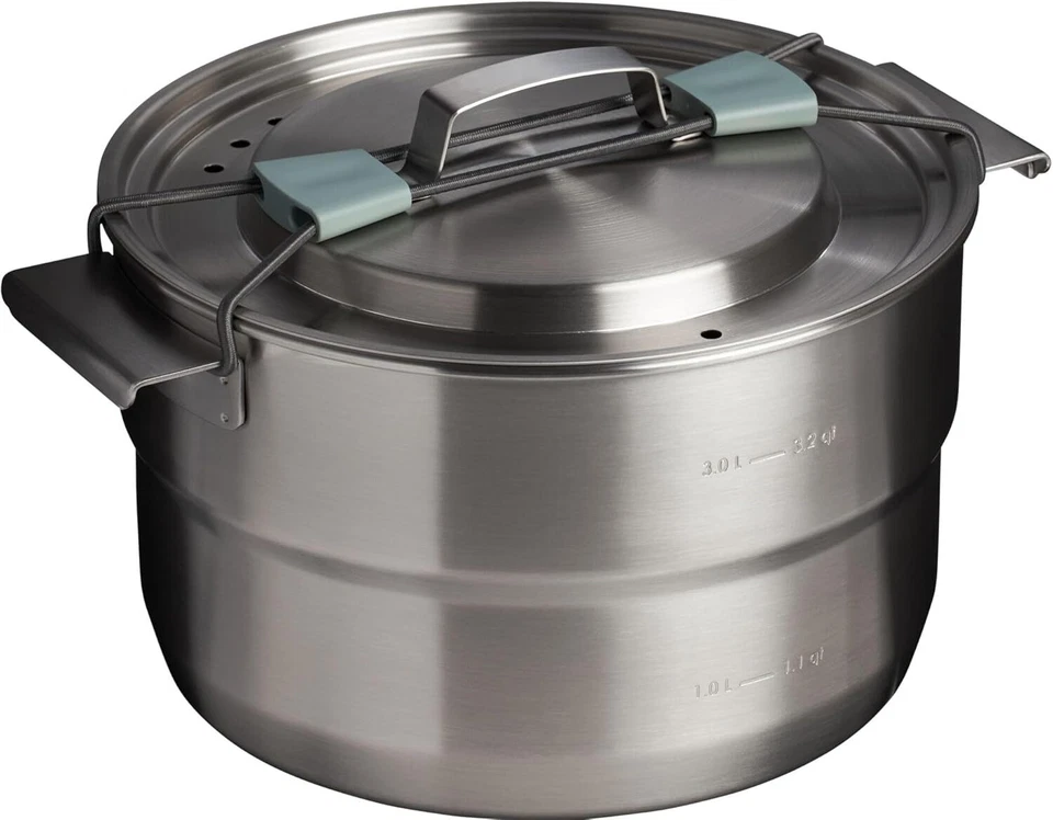 Stanley Wildfare Core Juego Completo de Cocina de Campamento de 26 Piezas, Olla de 4 cuartos con Tapa Foto 4 de 4