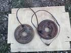 <!--F#f_0-->HOLDEN EJ EH SEDAN WAGON USED REAR BRAKE BACKING PLATES PART HANDBRAKE ASSY 2<!--F/-->