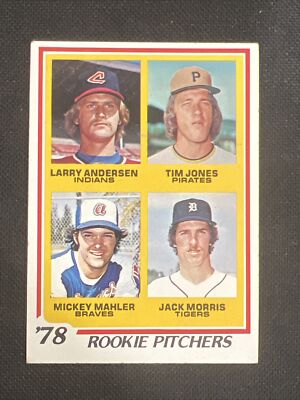 1978 Topps #703 Jack Morris RC Rookie EX Detroit Tigers *356