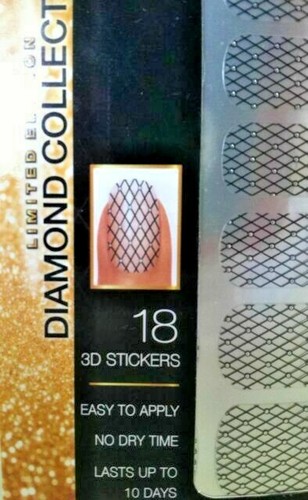 L'OREAL* Colour Riche diamond collection 3D nail stickers lingerie *YOU CHOOSE* - Picture 4 of 7