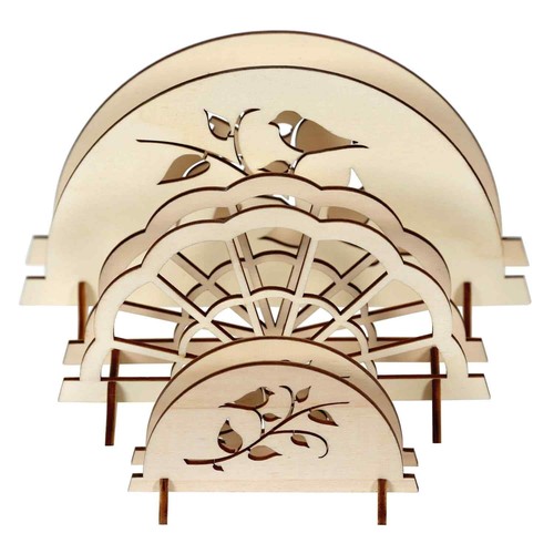 Bütic Sperrholz Serviettenhalter Serviettenständer - Bild 40 von 85