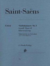 Saint-Saens Concerto for Violin and Orchestra in B minor Sheet Music 051480712