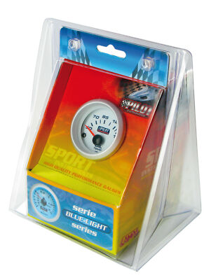 Indicatore Della Temperatura Dell'acqua Con Luce LED Blu Digitale Per Motore Auto Da 2" E 52 Mm Nero 79141675 - Foto 7