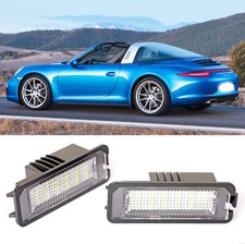 LED Kennzeichenleuchte Porsche 911 Targa 991 Nummernschild Wagennummer