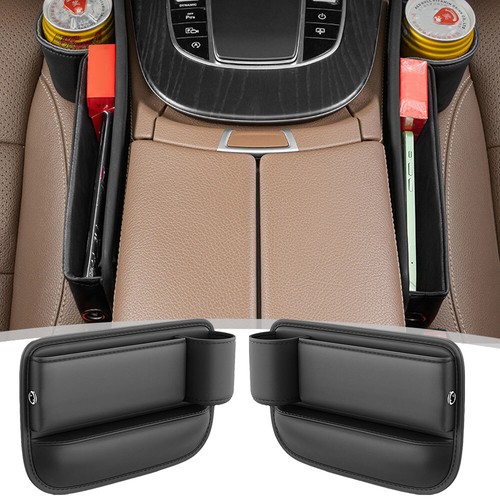 Car Rear Side Accessories Seat Gap Filler Phone Holder Storage Box Organizer Bag - Picture 6 of 10