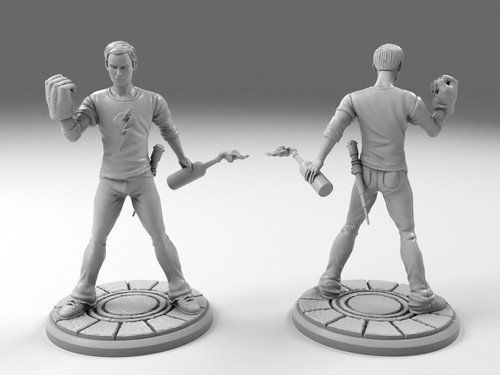 The Theory Big Band miniature set ideal for tabletop, board games, dioramas... - Imagen 17 de 18