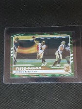 2021 Panini Elite Football DREW BREES #FV4 GREEN New Orleans Saints FIELD VISION