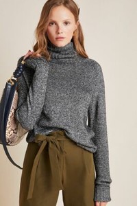 shimmer turtleneck