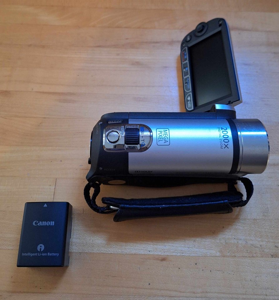 Canon FS20 Digital Video Camcorder 2000X Digital Zoom eBay