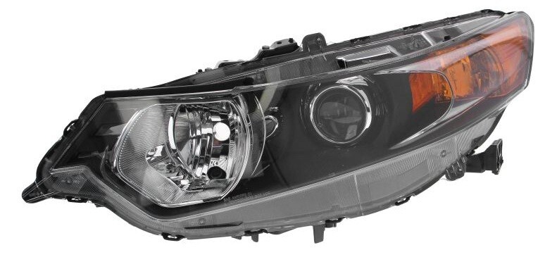 Phare avant gauche pour rouler de nuit en Honda Accord VIII avec moteur