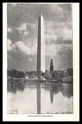 Washington Monument Private Post Card Very Early 1900s Postcard G23