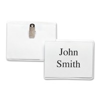 Sparco Name Badge Kit,top Loading,w/ Clip,2-1/4x3-1/2,50/bx,clear 19180 on sale Sparco Name Badge Kit,top Loading,w/ Clip,2-1/4x3-1/2,50/bx,clear 19180 on sale