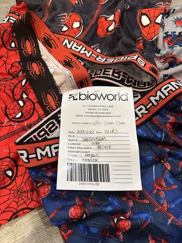 4 Pack Spider-Man Across The Spiderverse Boxer Briefs Underwear Size 8 Medium - Picture 4 of 5