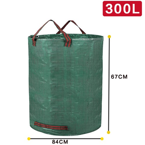 Garden Waste Bags 300L Refuse Large Heavy Duty Sack Grass Leaves Rubbish Bag - Picture 1 of 11