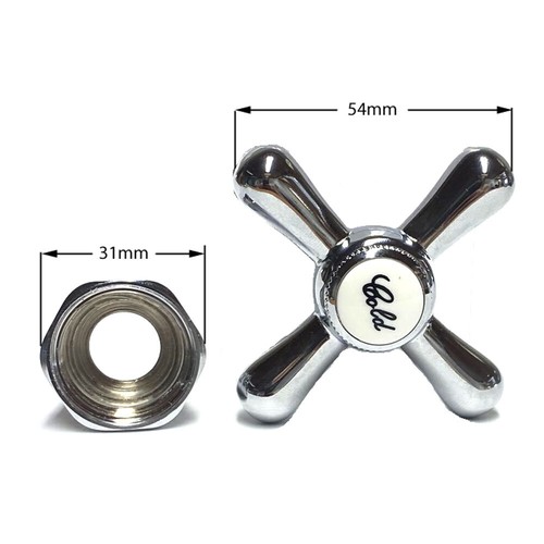 Tap Reviver 1/2" replacement Handle Kit Lever Heads Kitchen Valve traditional - Picture 16 of 22
