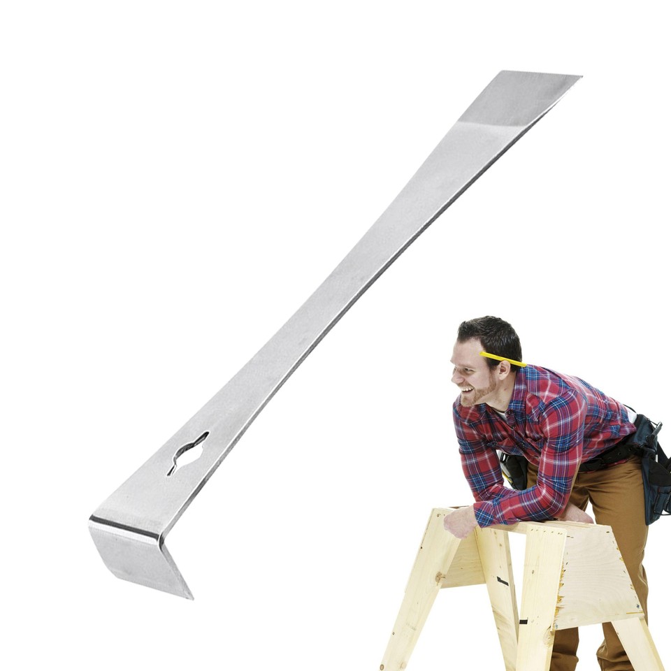 Pry Bar Stainless Steel Pocket Metal Nail Puller Scraper Flat Bar eBay