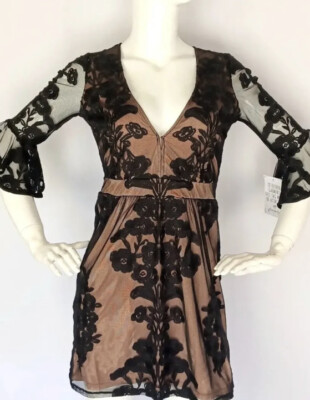NEW For Love & Lemons Free People Temecula Black Noir Lace Mini Dress Size S | eBay NEW For Love & Lemons Free People Temecula Black Noir Lace Mini Dress Size S | eBay