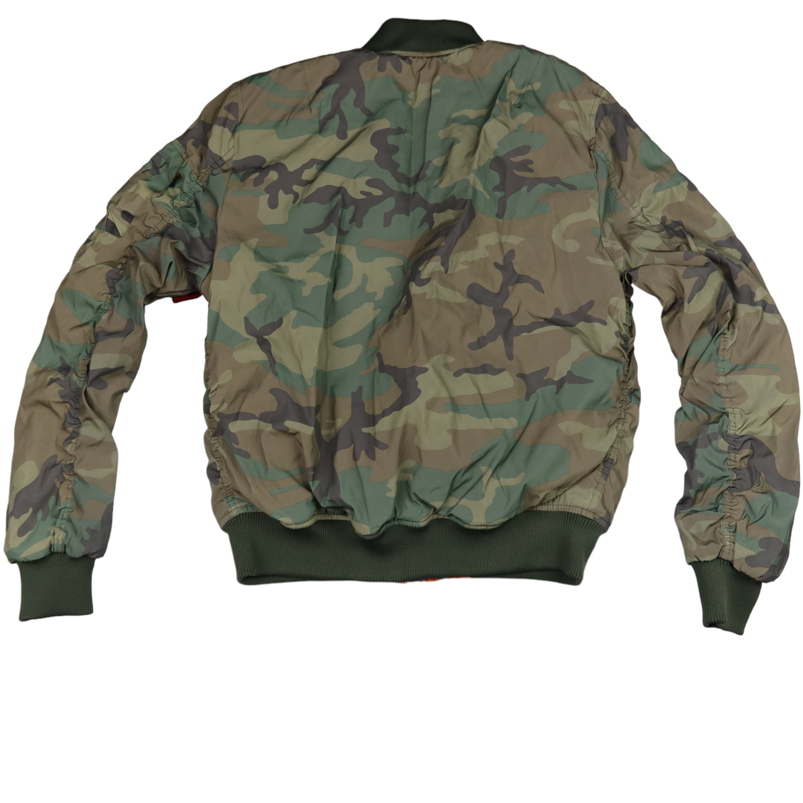 ALPHA INDUSTRIES Men's MA-1 VF 59 Reflective Bomber Jacket, wdl camo 65 ...