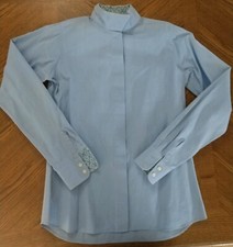 Essex Classics Performance English show shirt light blue youth child 16