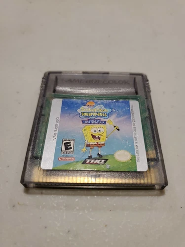 SpongeBob SquarePants: Legend of the Lost Spatula Game Boy Color Tested