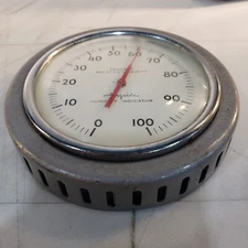 Vintage Airguide Precent Relative Humidity RH Indicator 0-100%
