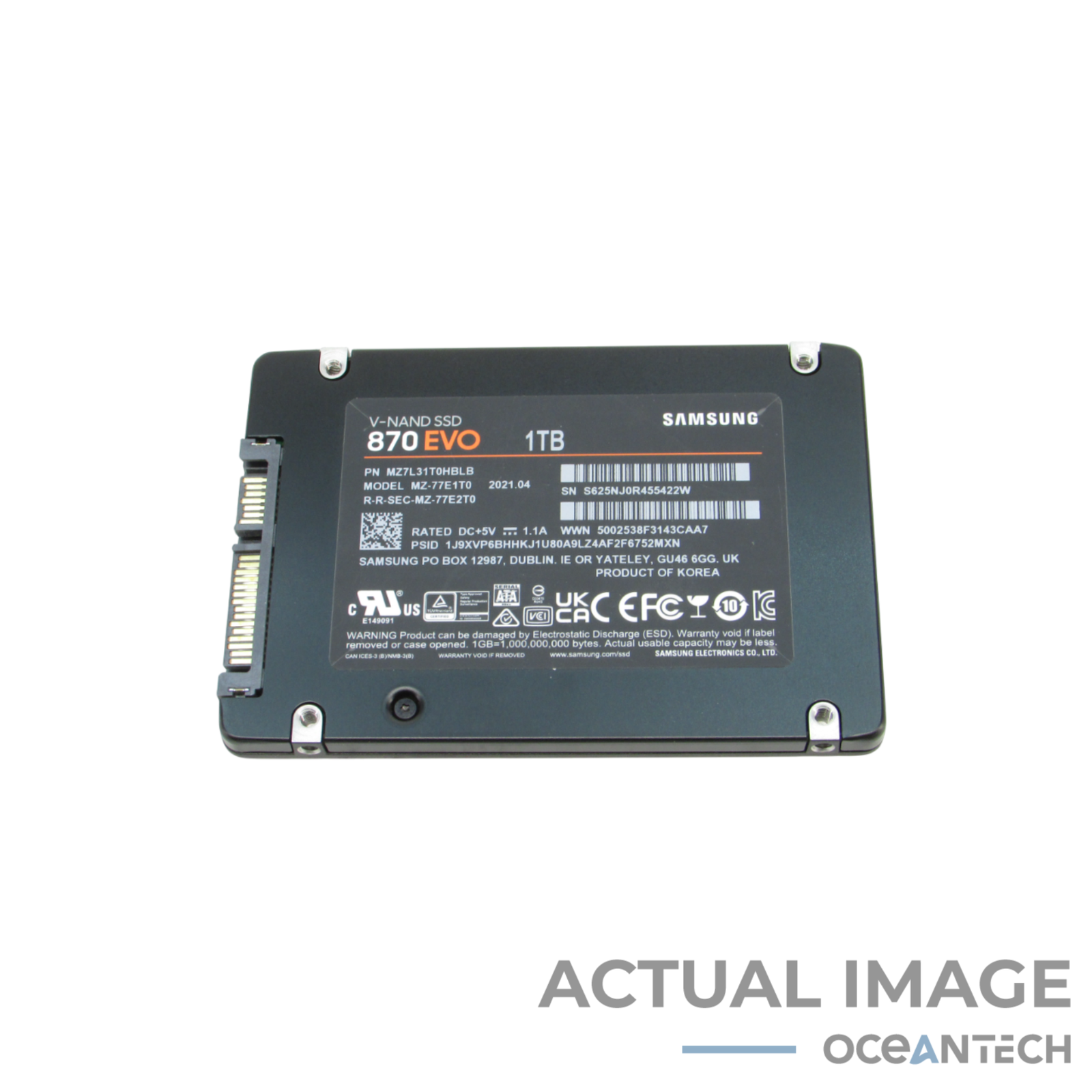 Samsung 870 EVO MZ-77E1T0 1TB 2.5