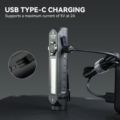 Sofirn IF24 Pro Super Bright Flashlight for Emergencies, 1800LM LED Flashlights - Picture 5 of 7
